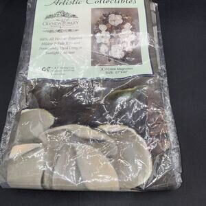 Glynda Turley "Magnolias" artistic collectible flag or banner,